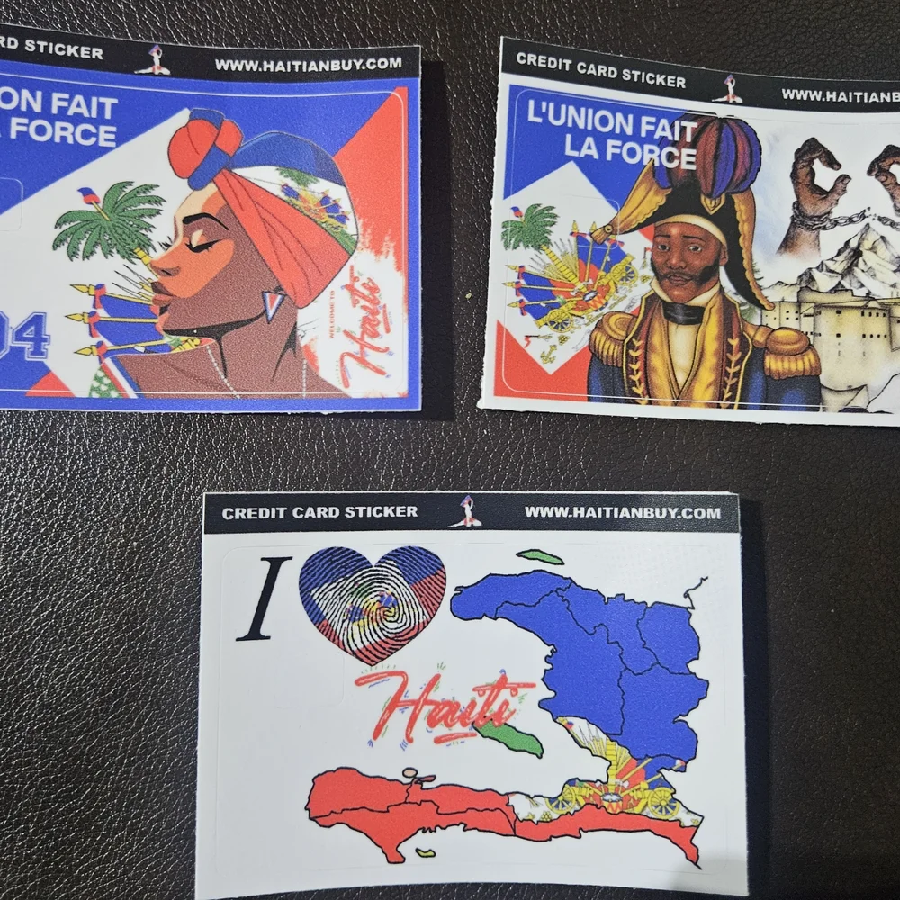 Haiti Themed Tablet Cover - Multicolor